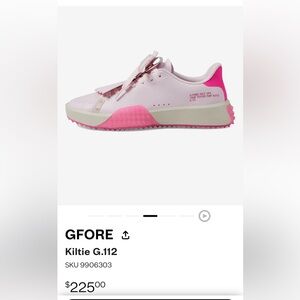 GFORE WOMEN'S G.112 KILTIE GOLF SHOE